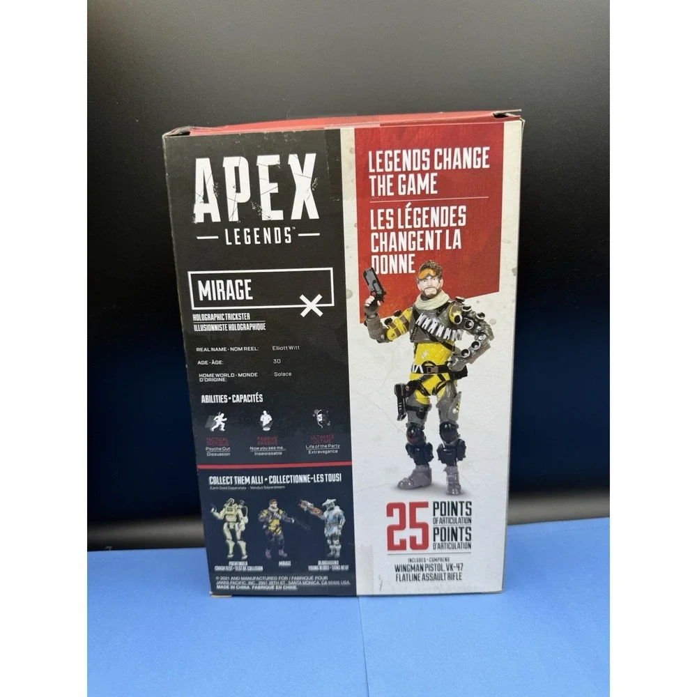 Jacks Pacific Apex Legends Series 3 Mirage 6-Inch Action Figure
